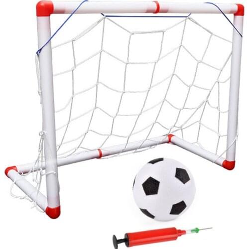 56 Cm Small Indoor and Outdoor Soccer Football Goal with Ball Pump Children Sports Toys Baby Goat Kids Toys Is Suing