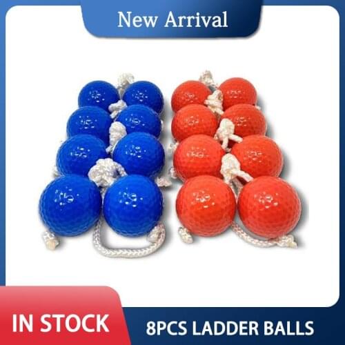 8PCS Ladder Balls Replacement For Outdoor Ladderball Toss Golf Perfect Party Game For Adults And Children