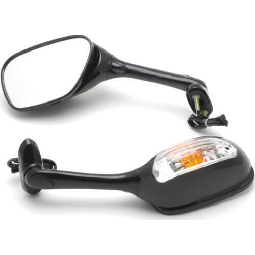 Brand new High quality Clear Turn light Motorcycle Rear Mirrors For GSXR600-750 06-08