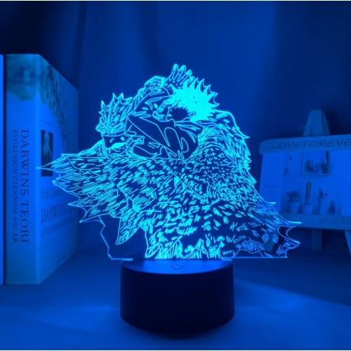 Anime Lamp Megumi Fushiguro Light Jujutsu Kaisen Led Night Light for Birthday Gift Jujutsu Kaisen Megumi Fushiguro Lamp