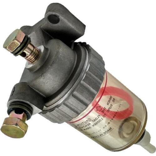 Free shipping Excavator parts Engine Oil-Water Separator Assembly Diesel Filter for R215-7