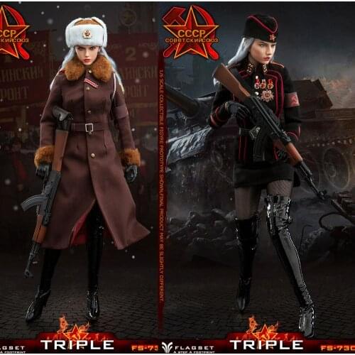 FLAGSET FS73029 1/6th Scale Soviet female officer Katyusha Action Figure