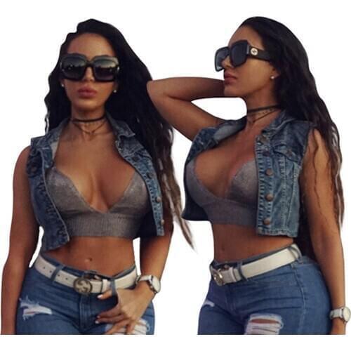 Женские короткие жилеты Fnoce China At AliExpress