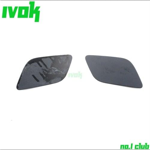 Left&Right Headlight Washer Cover For Audi Q7 07-09 4L0955275 4L0955276