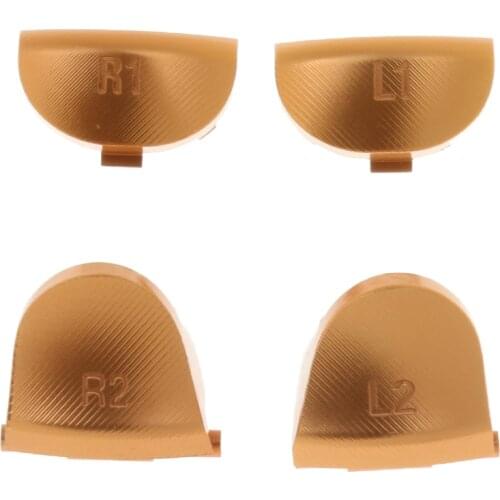 Metal L1 R1 L2 R2 Mod Buttons Trigger Hydro Dipped Shell for PS4 Game Controller