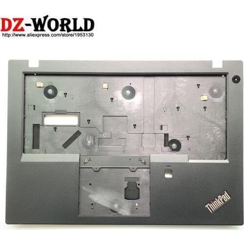 New Original for Lenovo ThinkPad L480 Palmrest Cover without Touchpad with Fingerprint Hole 01LW318 AP164000700