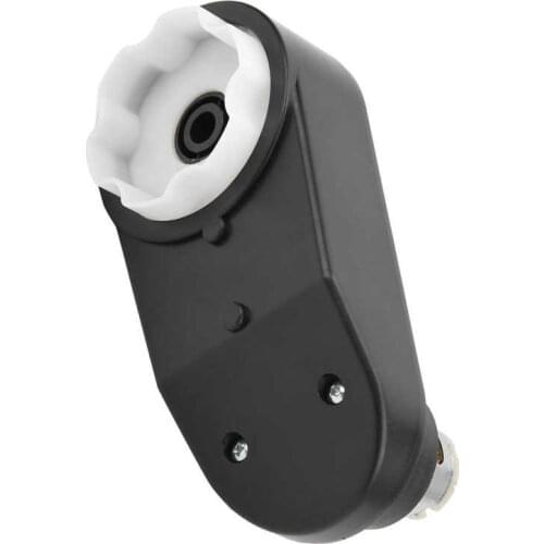 NEW Mechanical Equipment Electric Motor DC Gear Gear Box Kids 380 Ride On Car Toy Replacement Accessories 12V 15000 RPM F Type