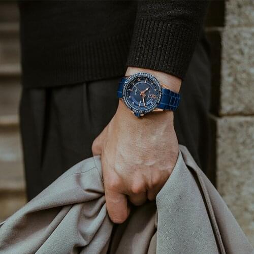 Luxury Top Brand NAVIFORCE Men Fashion Diamond Watches Full Steel Band Waterproof Quartz Date Male Clock Reloj De Hombre 2021