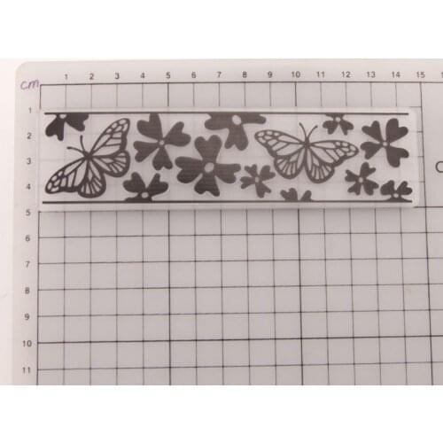 Butterfly Flower Embossing Folder Stencil Template DIY Scrapbook Album Card Making E56C