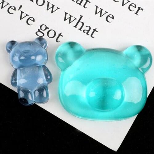 Big Nose Crystal Epoxy Resin Mold Pendant DIY Crafts Silicone Mould