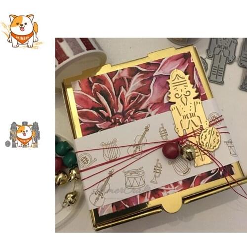 Soldier Cartoon Doll Metal Cutting Dies Scrapbooking Stencil Decorative Embossing Craft Die Cuts Card Making New Dies For 2019