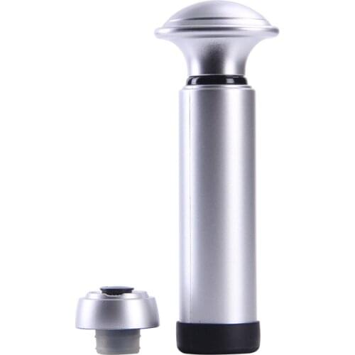 1set Vacuum Bottle Stoppers ABS Wine Pump Sealer Preserver Set Wine Saver Vacuum Pump