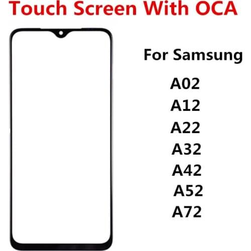 A 12 Outer Screen For Samsung Galaxy A12 LCD Display Front Touch Panel Glass Cover Lens Repair Replace Parts