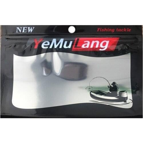 100pcs 18*9.5cm Fishing Lures Bag Ziplock Self Seal Zipper Plastic Bag, Ziplock Zip Lock Bag Fishing Package