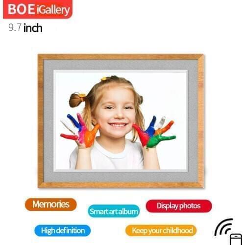 9.7inch BOE IGallery Digital picture frame HD screen High quality colour display