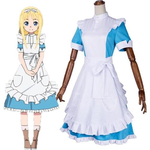 Anime Sword Art Online Alicization Cosplay Costumes Alice Synthesis Thirty Cosplay Maid Halloween Christmas Party Alice Zuberg
