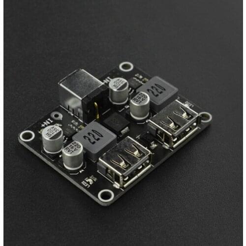 Quick charge DFR0849 step-down dc module 2 road car charger, solar charger