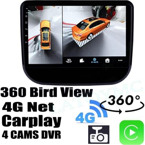 Car Audio Navigation GPS Stereo Carplay DVR 360 Birdview Around 4G Android System For Changan CS55 For Oushan COS55