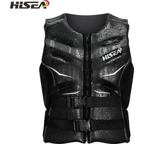 HISEA Oversized Buoyancy Windproof Fly Fishing glideskin Life Vest Clothing Vest Detachable Breathable Life jacket Aid Sailing