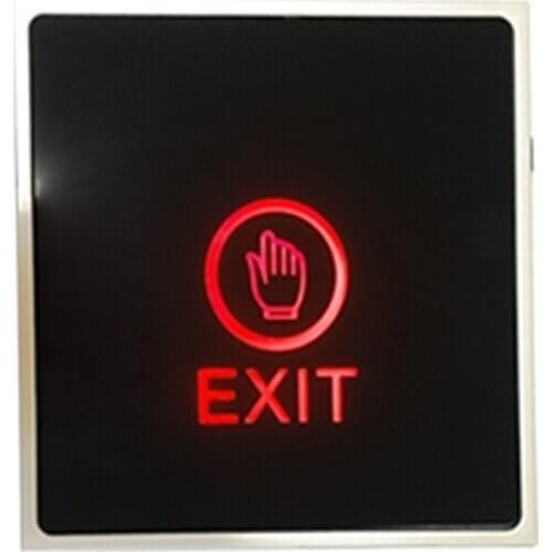Dragonsview Touch Exit Button with built in 3A power supply For Home Intercom Access Control System 12V/3A