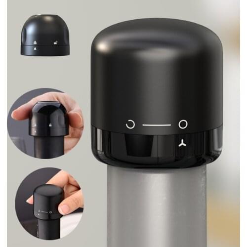 Mini Vacuum Red Wine Bottle Cap Stopper Silicone Sealed Champagne Bottle Stopper Vacuum Retain Freshness Wine Plug Bar Tools