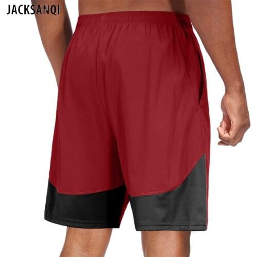 JACKSANQI Men Summer Thin Section Fitness Five Shorts loose Training Outdoor Hiking Running Breathable Sports Short Pants RA491