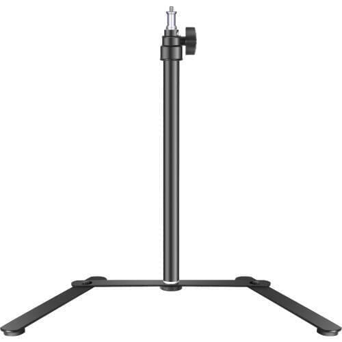 Neewer Tabletop Light Stand Base for LED Panel and Ring Light 15.4-27 inches Adjustable Support Bracket for Make Up Selfie Show