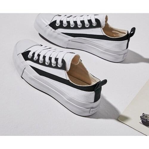 YSHUNIJ 2021 New Vulcanized Shoes Board Shoes Mens Shoes Womens Shoes Low Top Couples Canvas Shoes