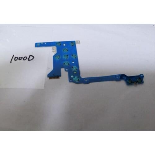 Original 1000D Rebel XS Kiss F Rear Back Cover Button FPC Plate Function Key Board Button Flex Cable For Canon 1000D Rebel XS