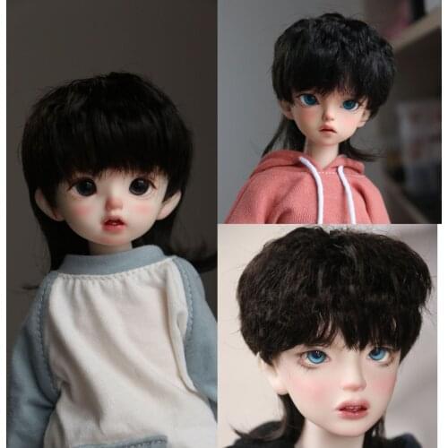1/6 Doll Wig For Doll accessories BJD/SD Handmade customization cute doll wig