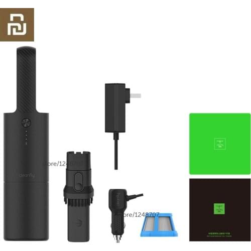 Youpin Cleanfly Car Dust Cleaner Coclean Mini Portable Wireless Mi Fast Charge Two Types for Home Use and Car Cleaning
