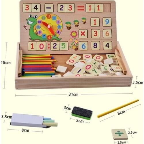 ROHDE Multi-function digital computing children mathematics early education toys 3-4-5-6 years old arithmetic educational toys