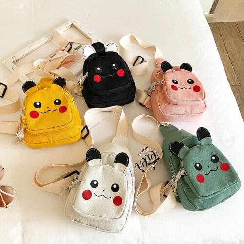 Pokemon Womens Bag Pikachu Kawaii Anime Shoulder Bag Childrens Messenger Boys and Girls Coin Purse Gifts Women Fashion Bags