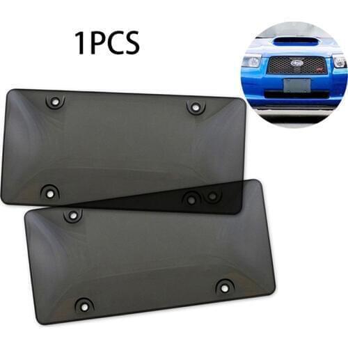 1pcs transparent air car license plate plastic license plate frame modified car supplies without screws
