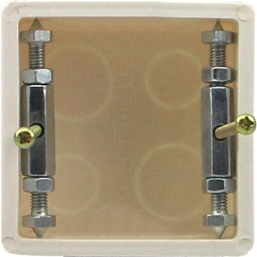 2 pcs Switch socket bottom box Cassette Nut damage Remedial part Cassette bar Reparation Repair remedies Push rod