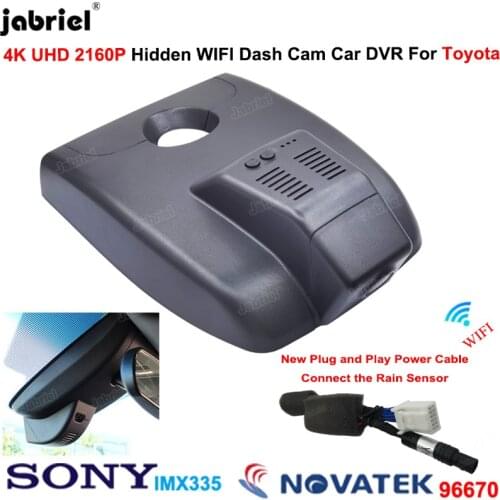 2160P 4K Car DVR Dash Cam For Toyota Corolla E210 Cross Sedan SE XSE XLE L LE For Toyota Levin Auris E210 2018 2019 2020 2021