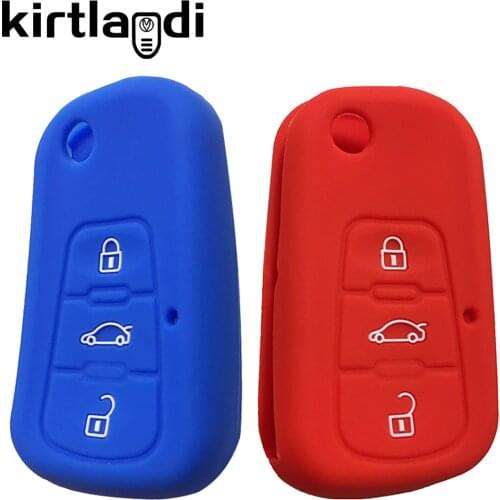 3 Button Silicone Key Case Shell Holder for MG 350 GT MG3 MG5 MG6 MG7 Remote Control Cap Car Key Cover Skin Protection Keychain