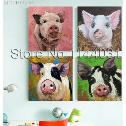 Diamond Mosaic Embroidery Pig Handmade Craft Gift Full Diy Diamond Painting Cross Stitch Animals Home Decor Crafts Christmas