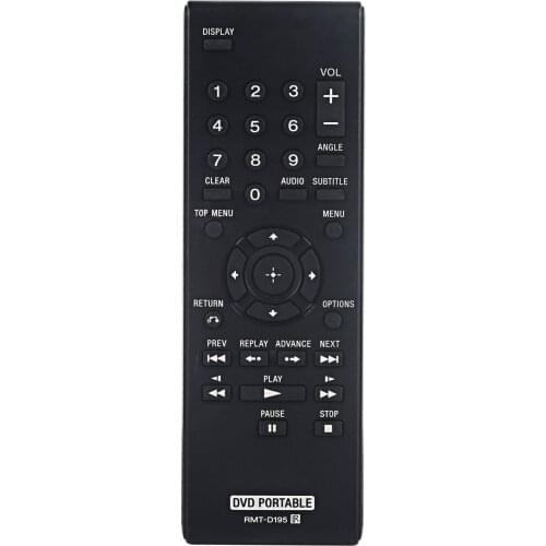 Remote Controller for sony dvd player remote control rmt-d195