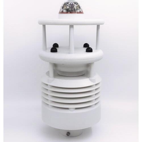 Twelve parameters modbus ultrasonic lora lorawan compact micrometeorology city compact weather station for