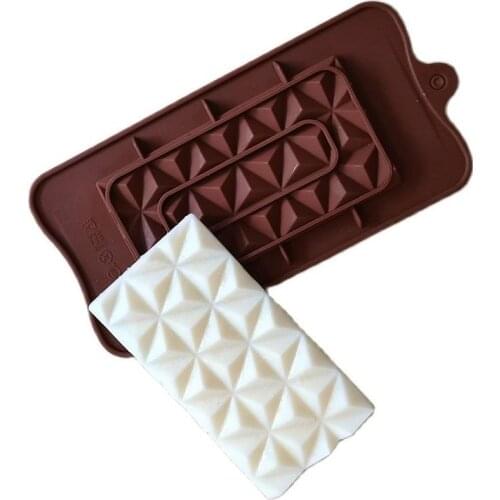 Hot 2021 New Silicone Chocolate Mold Non-Stick Cake Mould Jelly Candy 3D DIY Molds Kitchen Accessories Reusable Baking Tools