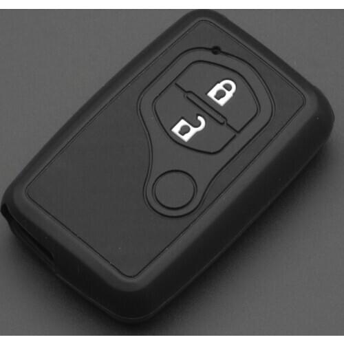 Bilchave 5pcs Carbon Fiber Silicone Remote Key Case Cover Fob For Toyota Land Cruiser Prado 150 Camry Prius Crown Accessories