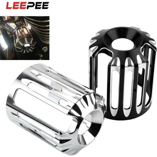 LEEPEE Motorcycle Oil Filter Cover Modified Oil Filter Cover Aluminum Alloy Machine Oil Grid Billet Motorcycle Accessories