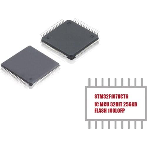 MY Group Asia 1PCS IC MCU 32BIT 256KB FLASH 100LQFP Microcontrollers STM32F107VCT6 in Stock