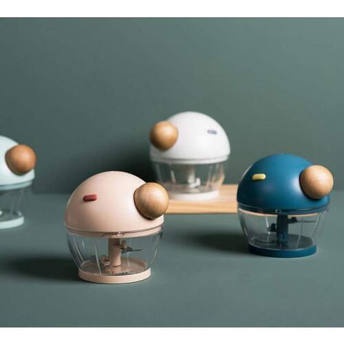 New Meat Grinder Hand Pulling Rope Chilli Ginger Chopper Cutter Garlic Crusher Vegetable Seasoning Grinder Kitchen Cooking Tools