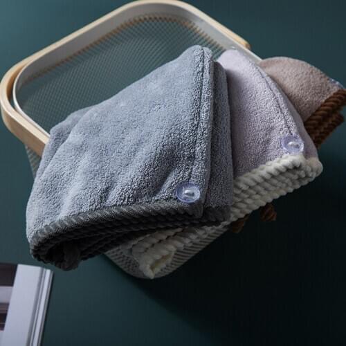 New Quick Dry Towel Women Shampoo Quick Magic Dryer Microfiber Hair Wrap Bath Hat Shower Cap Cleaning Tool Bathroom Accessories