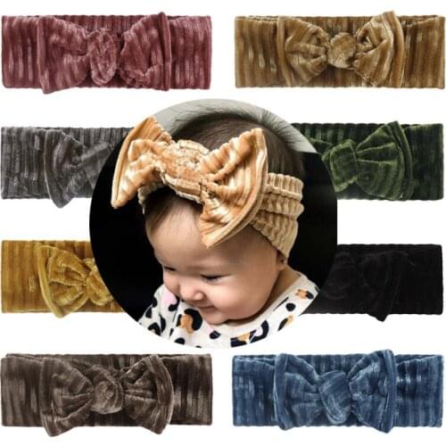 Newborn Kids Girls Headband Baby Toddler Turban Bow Knotted Hair Band Headwear Cute Lovely Gifts Party Accessories New