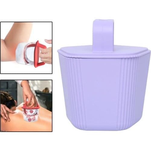 Icing Cooling Ice Massage Ball Cold Massage Roller Massager Freezable, Versatile Practical Durable Red