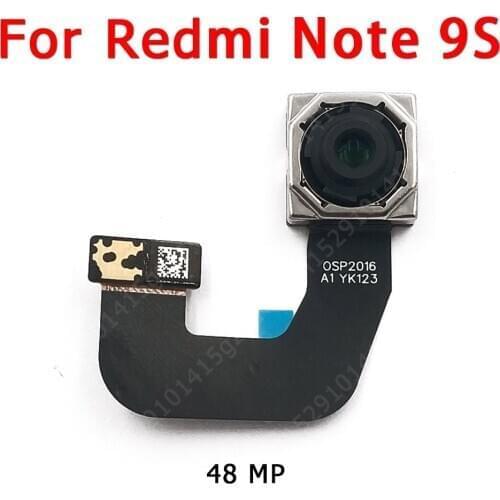 Original For Xiaomi Redmi Note 9S 9 S Note9S Rear Back Camera Main Facing Big Camera Module Flex Replacement Spare Parts