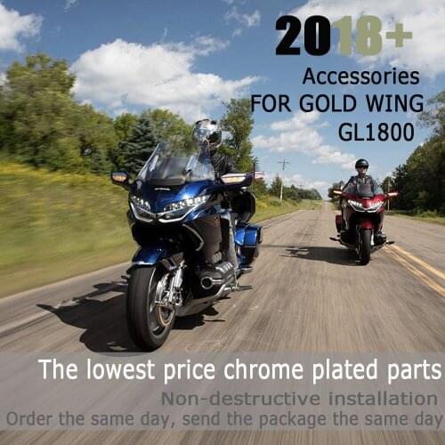 Motorcycle Front And Rear Chrome Trim For Honda Goldwing 1800 F6B GL1800 2018 2019 2020 Motorcycle Accessories